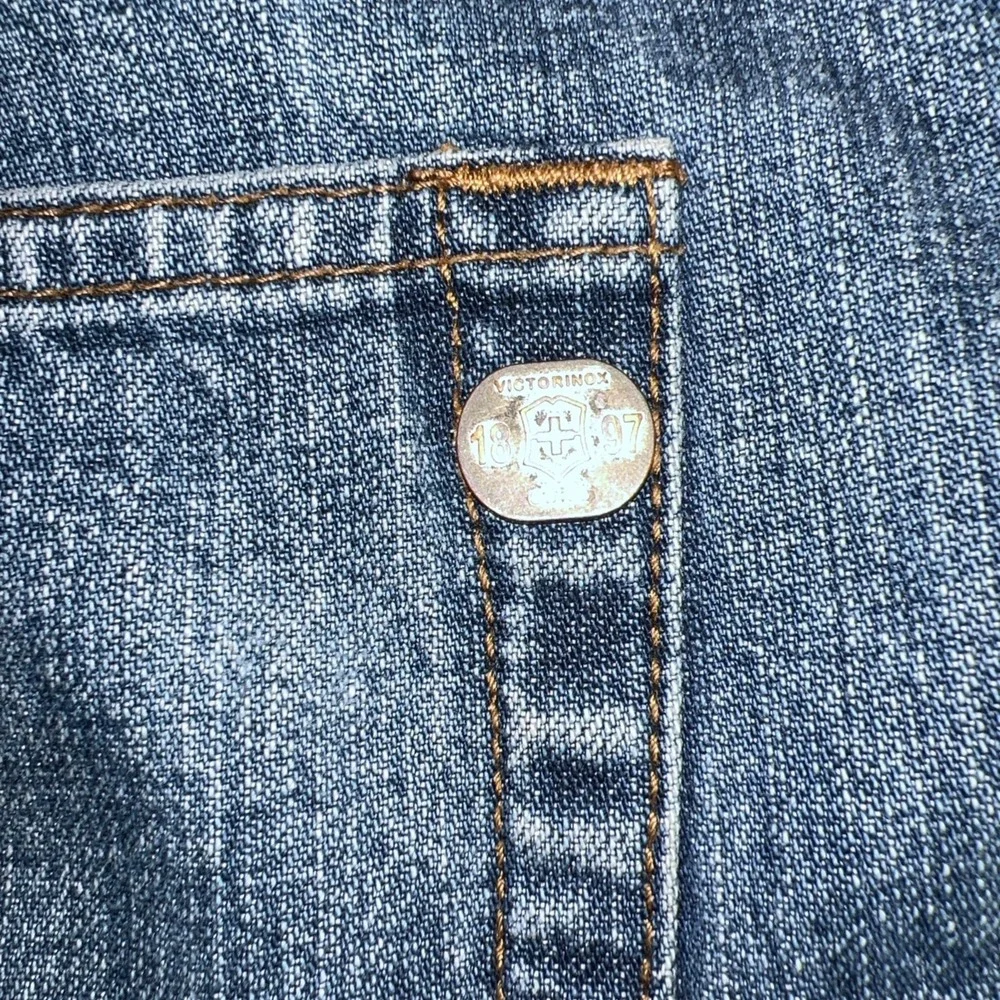 VTG Swiss Army Victorinox 01 Jeans Men's 32x32 (30x30) Blue Denim Relaxed Pants
